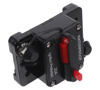 AKOOSY Interruptor de Circuito para Coche con Reinicio Manual Portafusibles Inline para Protección de Sistemas de Audio Vehículos Barcos y Sistemas Solares