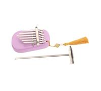 AKOOSY Kalimba Mini Piano de Pulgar Teclas Portátil Instrumento de Dedo para Principiantes Madera Compacto para Viajes y Exterior