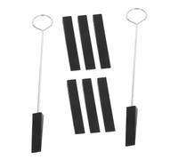 AKOOSY Kit De Afinación De Piano 6 Piezas 2 Diapasones y 4 Varillas Amortiguadoras Largas, Herramientas Metálicas Caucho Para Reparación y Mantenimiento De Pianos, Uso Profesional y Doméstico