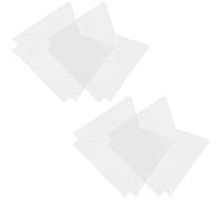 AKOOSY Láminas de Lona Plástica para Bordado 2 Unidades 40x33 Cm Plantilla de Crochet de Hilo Acrílico para Bolsos Tejidos, Manualidades y Kit para Hacer Bolsos de Gran Capacidad