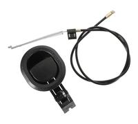 AKOOSY Manija de Liberación con Diseño de Tirador para Sillón Reclinable con Cable de Acero y Abs Negro, Accesorio de Repuesto y Tamaño Compacto para Muebles