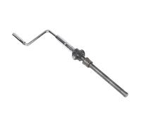 AKOOSY Manivela para Cama Hospitalaria Eléctrica Mango de Cuidado de Enfermería Ajustable, Manija de Hierro Plata Rango de Altura 22.6-39cm para Cama Semieléctrica