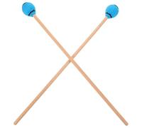 AKOOSY Mazos de Marimba de Percusión Baquetas con Mango de Madera Mazos para Xilófono para Clases de Música Escolar