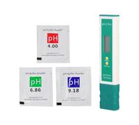 AKOOSY Medidor Digital de Ph Función de Temperatura para Agua Potable Pantalla de Colores y Compensación Automática, Portátil y Fácil de Usar