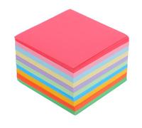 AKOOSY Papel de Origami Cuadrado Doble Cara 7x7 Cm, 1000 Hojas Surtidas Colores para Manualidades, Scrapbooking y Proyectos Diy, Fácil de Plegar para Arte y Decoración