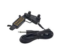 AKOOSY Pastilla De Guitarra Acústica Dm-4 Regulador De Tono y Volumen Transductor Piezoeléctrico Portátil Para Guitarra Folk Accesorio Musical Multifunción Para Amplificación y Accesorios Acústica