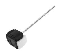 AKOOSY Pedal de Bombo Cabeza de Maza de Acero Inoxidable Accesorio de Repuesto para Pedal de Batería Batidor Duradero para Kit de Batería Adecuado para Percusión y Práctica Musical