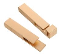 AKOOSY Pestillo para Puerta de Baño de Aleación de Aluminio Diseño Corredizo de 180 Grados, Resistente Protección de Privacidad para Puertas Interiores y Ventanas