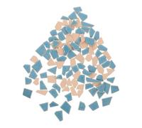 AKOOSY Piezas de Cerámica Irregulares para Manualidades Superficie Vidriada, Bolsa de 200g para Decoración del Hogar y Creación Artística