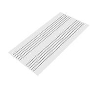 AKOOSY Pizarra Magnética Blanca Para Pentagramas, Portátil Goma Resistente, Pizarra De Borrado Seco Pequeña Para Enseñanza De Música, Uso Escolar y Decoración De Nevera