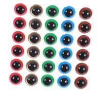AKOOSY Plastic Safety Eyes For Stuffed Animals Crochet Toy Eyes with Washers For DIY Puppets Bear Dolls and Toy Making Supplies