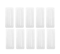 AKOOSY Porta Tarjetas de Plástico Transparente y Organizador de Bálsamos Labiales Diseño Abovedado, Juego de 25 Piezas para Uso en Fiestas y Manualidades