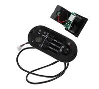 AKOOSY Preamplificador de Guitarra Acústica A-4t con Ecualizador de 4 Bandas, Pastilla Electroacústica Integrada y Pantalla LCD para Afinación Precisa, sin Batería, Adecuado