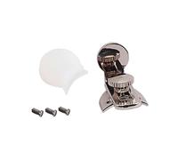 AKOOSY Protector de Dedos para Clarinete con Soporte Reposapulgar Color Claro Plateado, Accesorio Duradero para Instrumento de Viento, Ayuda a Mantener Posición Correcta Dedos, Reduce