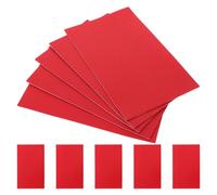 AKOOSY Protectores Antideslizantes para Tacones Altos 10 Piezas 130x80mm X 1mm Adhesivos de Silicona Roja Reducción de Ruido y Recortables para Cuidado y Seguridad de Zapatos