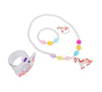 AKOOSY Pulsera Reloj Silicona Niñas Unicornio Infantil Collar Brazalete Diseño Divertido Accesorios Joyería Niñas