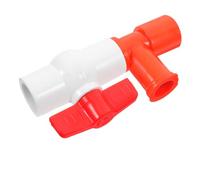 AKOOSY Regulador de Presión de Agua para Aves de Corral, Válvula Ajustable de Extremo Circular para Granjas Avícolas, Control Preciso de Línea de Agua de Escape, Reutilizable y Estable