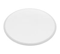 AKOOSY Rejilla Redonda para Altavoz de Techo en Hierro Blanco 23.5x23.5 cm para Renovación y Protección Acústica en Sistemas de Audio Hogareños