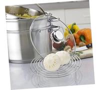 AKOOSY Rejilla Vapor Acero Inoxidable Redonda Patas Soporte Cocina para Cocción al Vapor Resistente y Ecológica para Vaporera