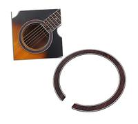 AKOOSY Roseta de Madera para Guitarra de Calcomanías de Incrustación de Aplicar Compatible con Guitarra Folk y Clásica