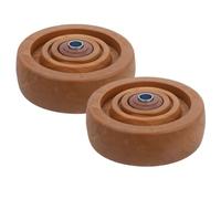 AKOOSY Ruedas para Horno de Panadería 2 Piezas de Nailon Resistente Alta Temperatura Movilidad Suave para Carros y Electrodomésticos de Cocina