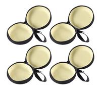 AKOOSY Set de 4 Monederos Creativos de Hojalata Estampado de Fútbol, Tamaño Pequeño, Colores Aleatorios, Contenedores para Monedas y Cambio, Ideales para Uso Diario, Color Aleatorio