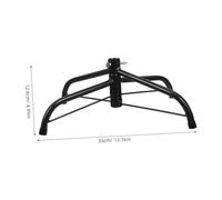 AKOOSY Soporte para Árbol de Navidad Plegable de Metal Resistente para Artificiales de Base Estable y Fácil de Instalar