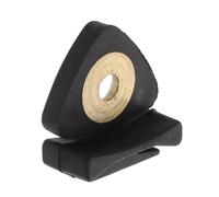 AKOOSY Sordina para Viola y Violín de Plástico y Metal, Fácil de Instalar, Diseño Clásico Negro, Adecuado para Práctica Silenciosa y Uso en Orquesta