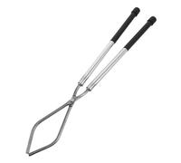 AKOOSY Tijeras para Crisol de Grafito con Doble Anillo Pinzas Ergonómicas para Fundición y Vertido de Metales Herramientas de Joyería y Fundición de Uso Laboratorio y Refinado