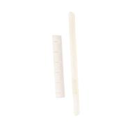 AKOOSY Tuercas y Sillines para Cuerdas de Guitarra Acústica de Hueso Natural Soporte para Mejora de Tono y Vibración Repuestos Duraderos para Guitarras Clásicas y Folk