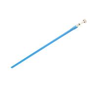 AKOOSY Varilla De Ajuste Para Guitarra De Color Azul Ruedas Plateadas Accesorios Para Alma De Metal De Guitarra Eléctrica Para Reemplazo De Mástiles