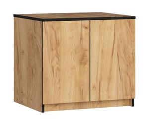 AKORD | Módulo Superior de Armario | Aumenta la Capacidad | 2 Estantes y 2 Puertas | Resistente | Fácil de Montar | 60x51x55 cm | Roble Craft