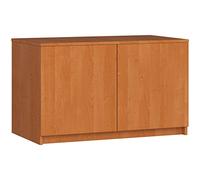 AKORD | Módulo Superior de Armario | Aumenta la Capacidad del Armario | Armario de 2 estantes y 2 Puertas | Resistente | Fácil de Montar | 90x 51 x 55 cm | 90x 51 x 55 cm | Aliso