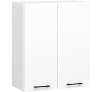 AKORD OLIWIA H720 - Armario de cocina (60 cm, con 2 puertas, espacioso, para una cocina pequeña, como parte de un conjunto, 60 x 72 x 30 cm, 16,45 kg), color blanco