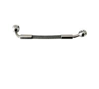 AKOUFALL Motocicleta Latiguillo Freno Manguera De Aceite Flexible Trenzada para Embrague Hidráulico De Motocicleta/cuatrimoto M10 Banjo 28~90 Dot Manguera De Freno(450CM)