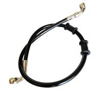 AKOUFALL Motocicleta Latiguillo Freno Manguera De Freno Hidráulico para Motocicleta M10 Banjo 90 Y 90 Grados Multicolor Cable De 400mm - 2200mm, Manguera De Aceite Trenzada(900mm)