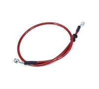 AKOUFALL Motocicleta Latiguillo Freno Tubo Manguera Enfriador Aceite Radiador Embrague Freno Hidráulico Motocicletas 500 A 1500 Mm Acero Trenzado Universal 28 Grados(700mm)