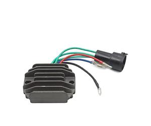 AKOUFALL Regulador rectificador Motocicleta Rectificador Regulador De Motocicleta para Mercury F40 F45 F50 825076 F40 TLR F50D ET F60 64J-81960-00 62Y-81960-00 Regulador de tensión