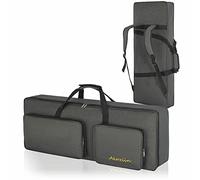 AKOZLIN Funda acolchada para teclado portátil y duradera para piano eléctrico, universal, impermeable, Oxford, gruesa, con acolchado de perlas de 10 mm, 49 teclas. Longitud: 85 cm, 49key - Length 34