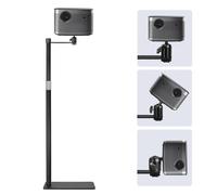 AKOZLIN Soporte para proyector para sofá contra la pared, soporte oculto giratorio de 360°, altura ajustable de 18 a 47.2 pulgadas, capacidad de carga de 6 kg, compatible con cámara de proyector de