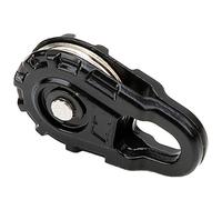 Akozon 1:10 RC Car Winch Snatch Block Duty Metal Racing Negro para Mejorar el Rendimiento y la Durabilidad