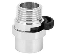 Akozon 1/2 Pulgada de Control de la Ducha de 1/2 Pulgada Válvula de Control de la Válvula de Cierre Ajustable Adaptador de de Apagado para una Experiencia de Baño Mejorada