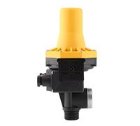 Akozon 1 Controlador Automático de Bomba de Agua, Interruptor de Control Eléctrico de 220 V con Manómetro, Controlador Automático, Interruptor de Control Eléctrico de 220 V con Manómetro