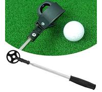 Akozon 1 Pelota de Retri, Recogedor de Pelotas de Retráctil Portátil con Herramienta de Eje de Bloqueo Automático, Pala de