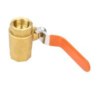 Akozon 1 Válvula de Bola de Latón BSP DN15 de 1/2 Pulgadas,6 MPa para Control de Agua, Aceite y gas.