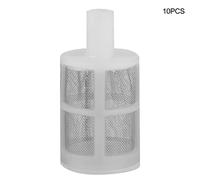Akozon 10 Paquetes Accesorios de Malla de la Bomba de Agua del Acuario Mesh Accesorio de Limpieza Duradera para Tanques de Pescado (7 mm mm)