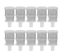 Akozon 10 Paquetes Accesorios de Malla de la Bomba de Agua del Acuario Mesh Accesorio de Limpieza Duradera para Tanques de Pescado (10 mm)