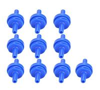 Akozon 10 PCS Aquarium Air Bomba de Aire Válvulas de Retención de No Retorno Conector de Manguera de 4 Mm para Peces