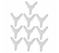 Akozon 10 Piezas de Acuario y Accesorios de Manguera Suave con Conector de 3 Vías para Bombas de Aire de Peces de Pescado (4.8MM)