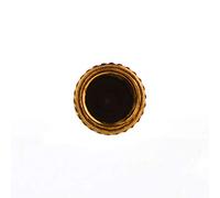 Akozon 10 Uds Válvula de Bicicleta S Neumático de Aleación de Aluminio Vástago Francés Dorado Elegante (Gold)